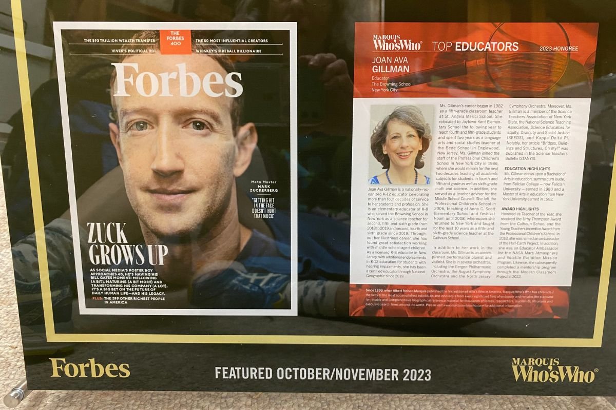 Joan Gillman- Empowering Young Minds with Science | The Browning School | Business Viewpoint Magazine