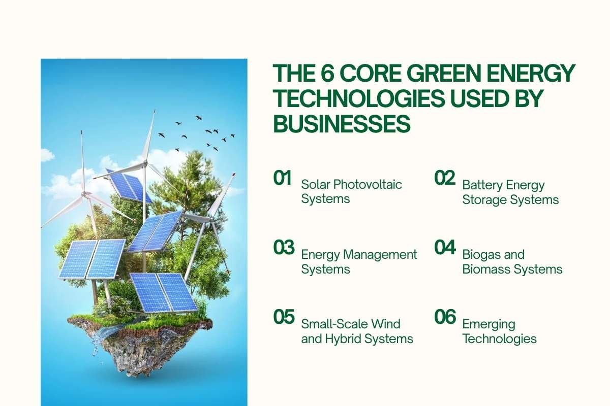 The 6 Core Green Energy Technologies Used by Businesses | Business Viewpoint Magazine