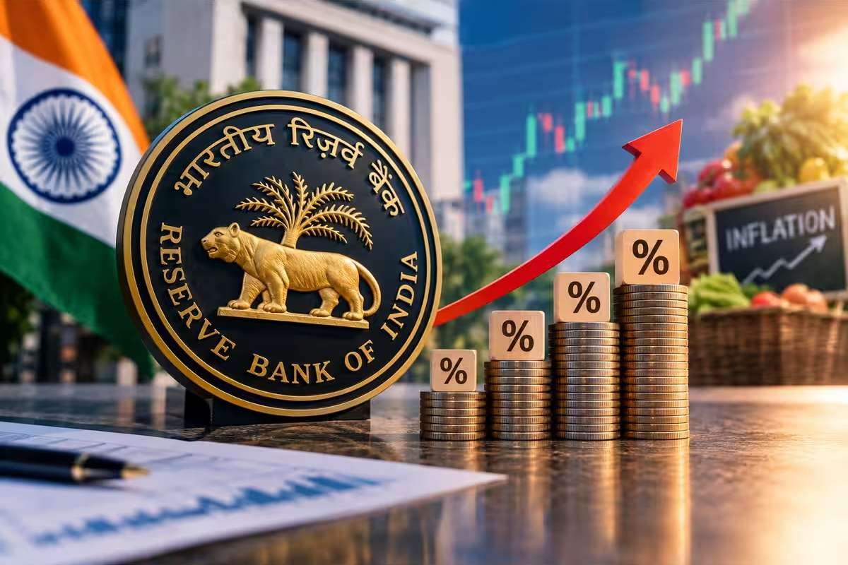 RBI rate hike expectations rise as 4.82% inflation and 7.8% growth put pressure on policymakers to tighten rates.