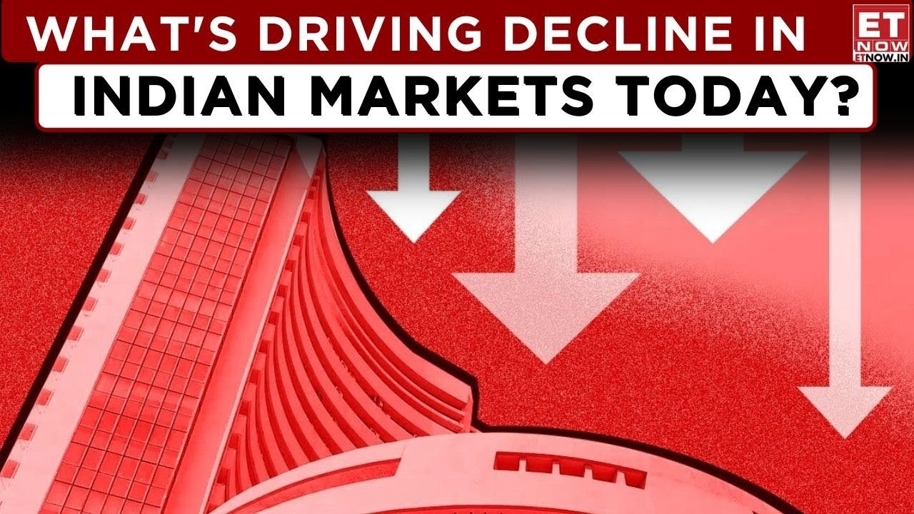 Indian Market Faces Crash Today:What’s Driving Decline in Financials & Broader Stocks?|Business News