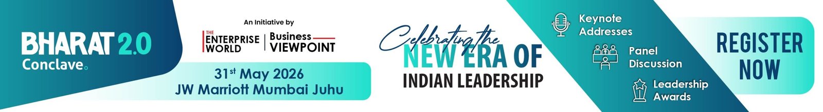 Bharat 2.0 Conclave Banner | Business Viewpoint Magazine