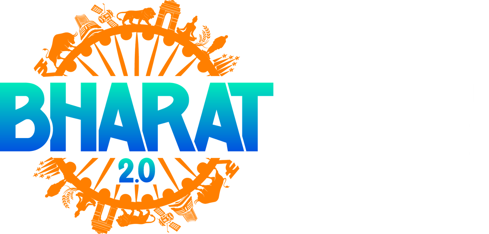 Bharat 2.0 Conclave Logo White