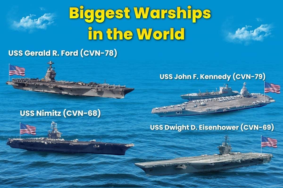 Have You Heard of the 10 Biggest Warships in the World That Rule the Oceans?