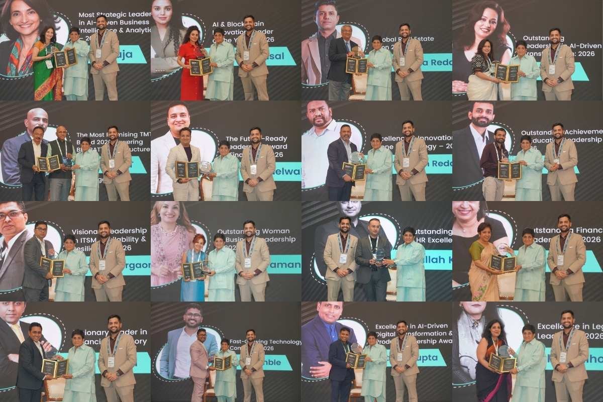 Recognizing the Leaders by Dr. Kiran Bedi at Bharat 2.0 Conclave | Business Viewpoint Magazine