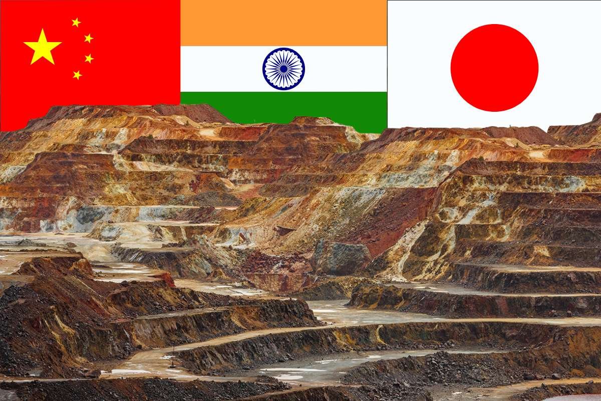 China Rare Earth Ban Drives Japan-India Talks on Critical Minerals