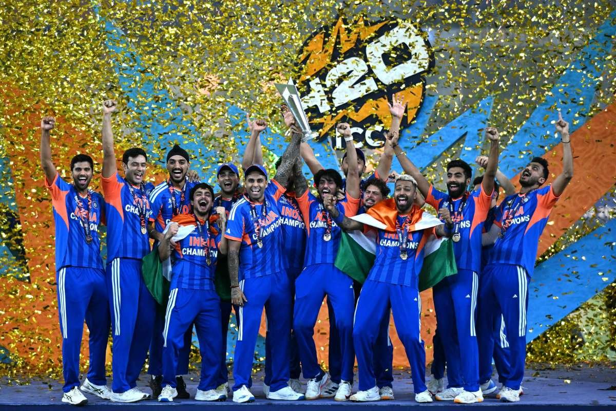 India Defend T20 World Cup Title With 96-Run Rout of New Zealand in Final