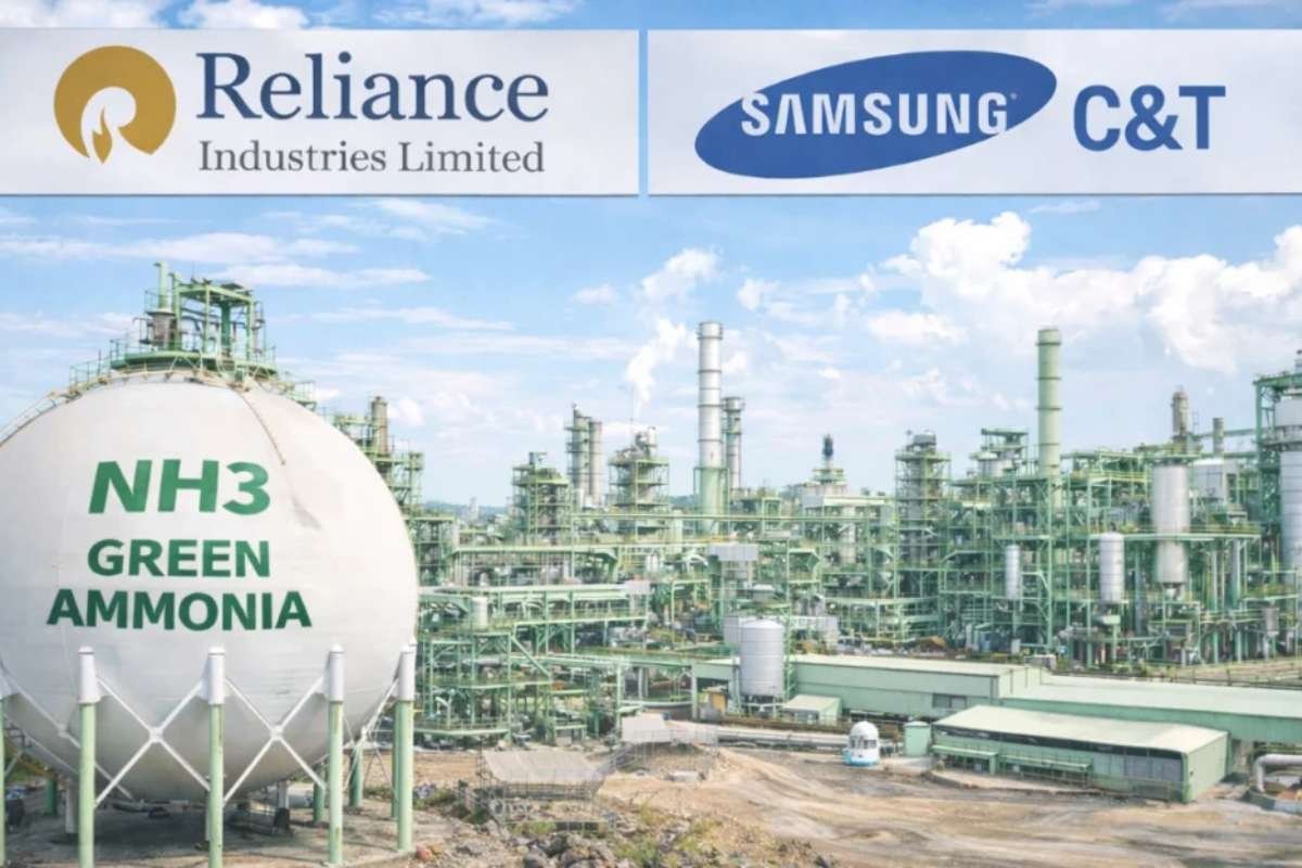 Reliance Signs $3 Billion Green Ammonia Deal With Samsung C&T