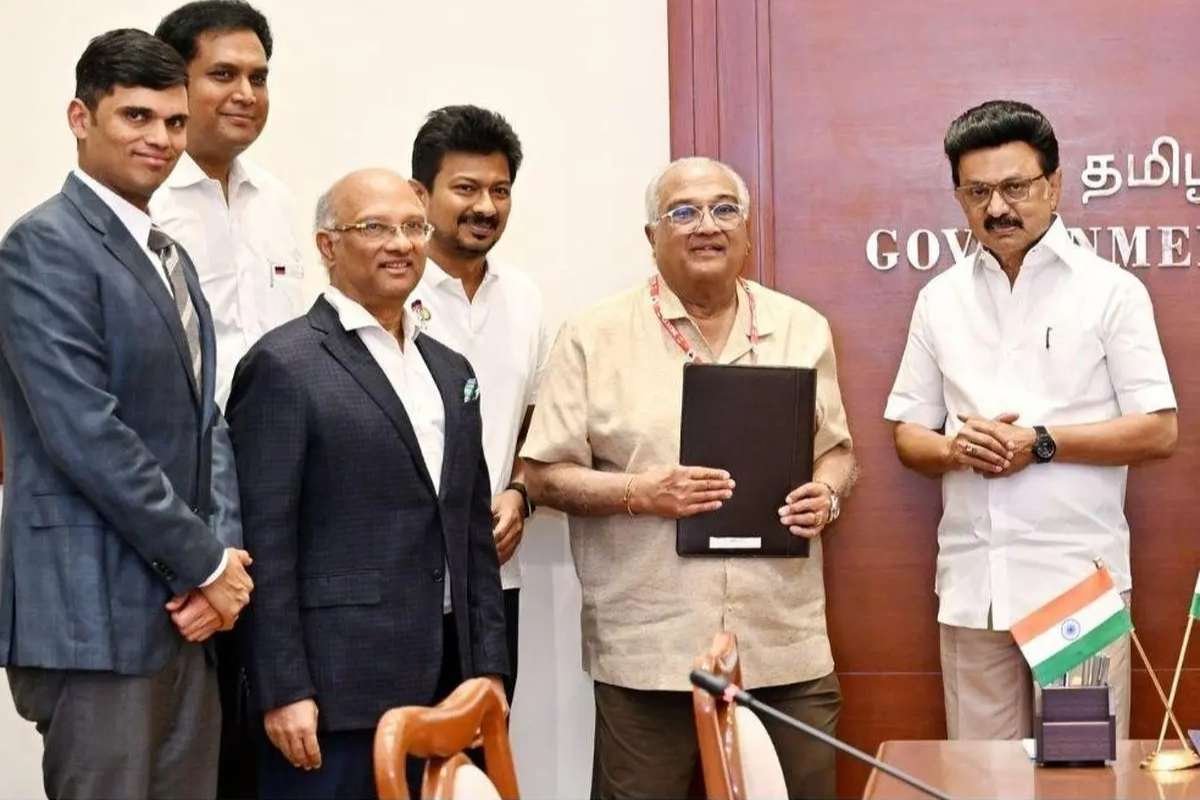 Stalin Launches Statewide Projects, Signs ₹5,300 Crore MoU With MRF In Tamil Nadu