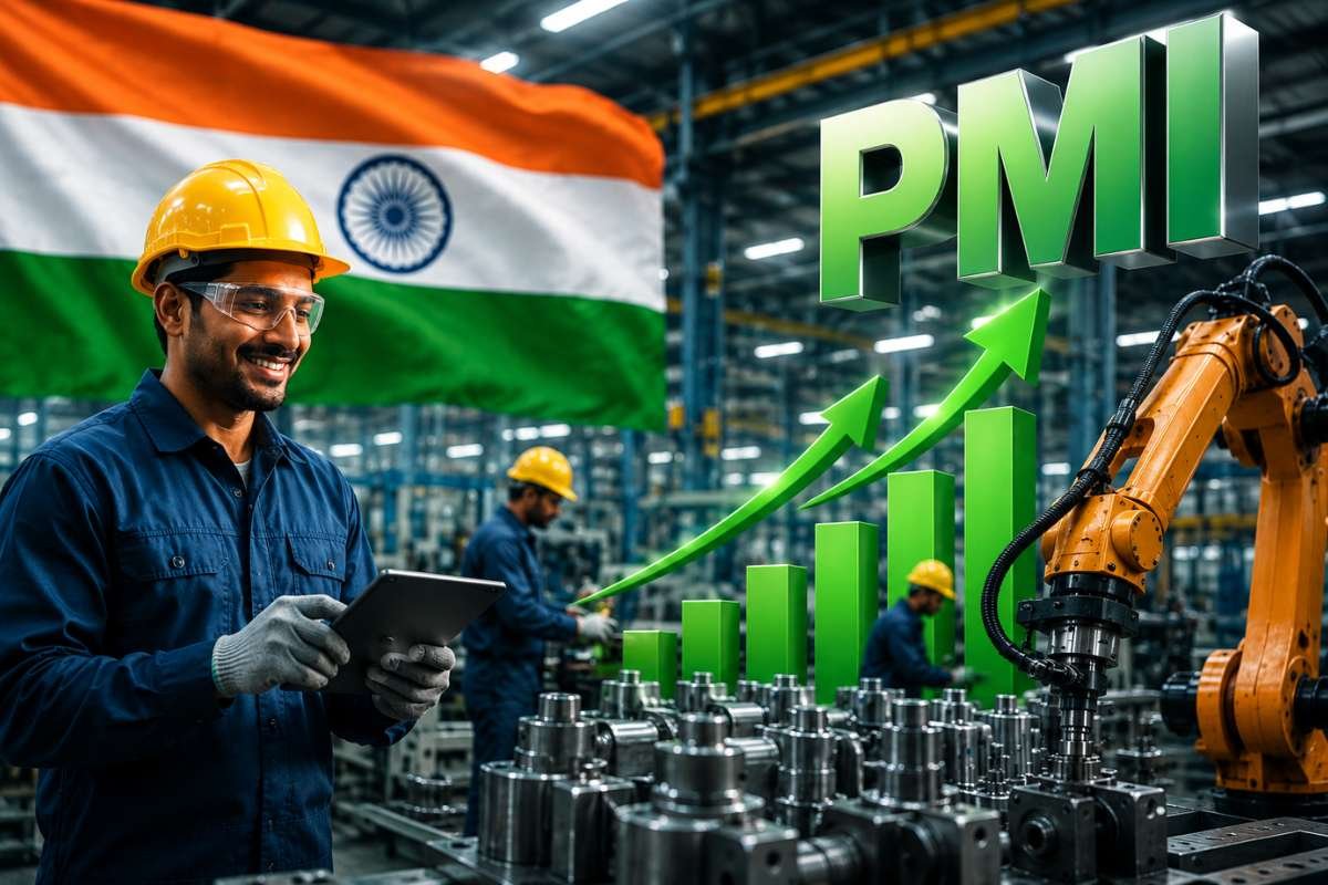 India’s Manufacturing PMI Rises To 55 On Strong Demand
