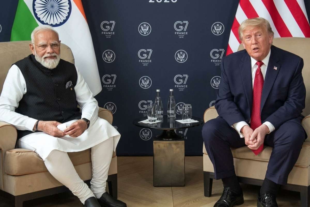 PM Modi And Trump Meet At G7 And Discuss Trade And Economic Cooperation