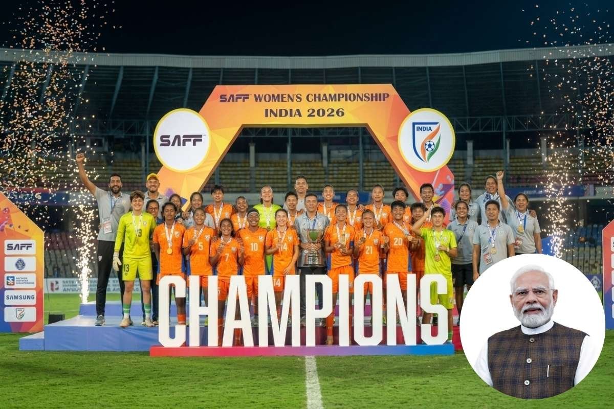 PM Modi Congratulates India On SAFF Women’s Championship 2026 Victory