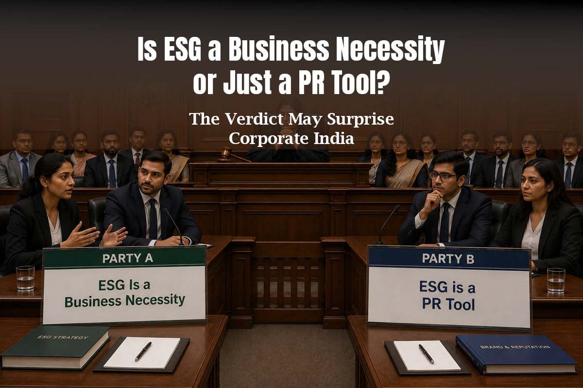Is ESG a Business Necessity or Just a PR Tool? The Verdict May Surprise Corporate India 
